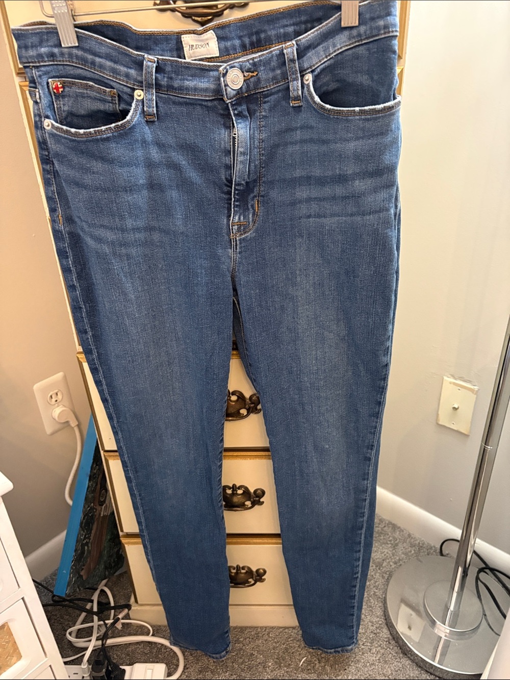 Hudson Jeans Women's Blue Skinny Blair Jeans
